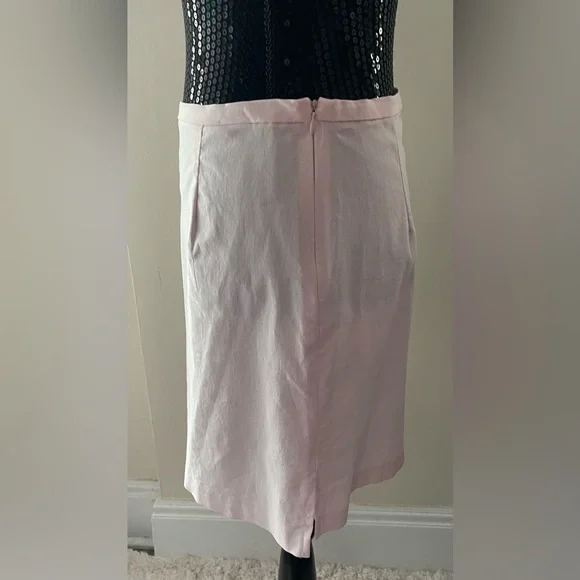 Vintage Smart Set Stretch Light Pink Skirt Size 13 - Picture 3 of 11